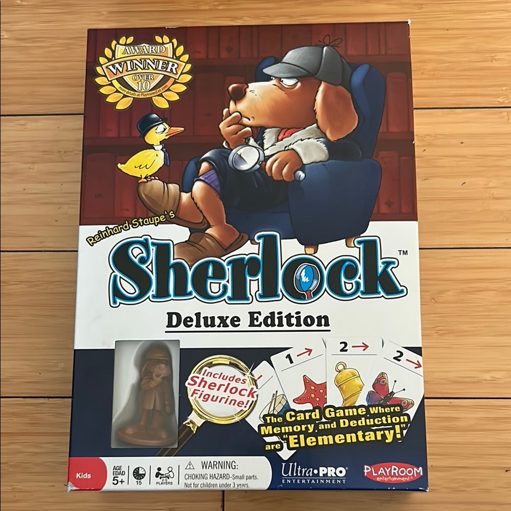 Sherlock Deluxe Edition Card Game